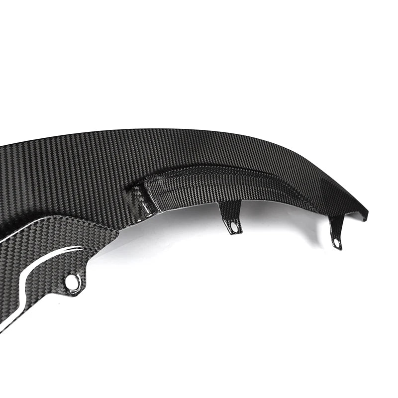 Pre Pegged Dry Carbon Fibre GT4 Style Front Lip for BMW M3 F80 / M4 F82/F83