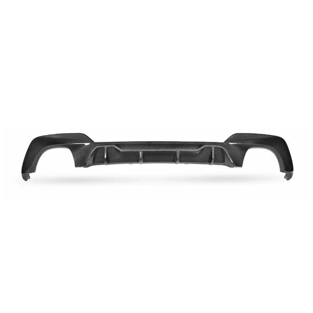 Pre Pegged Dry Carbon Fibre M Performance Style Rear Diffuser