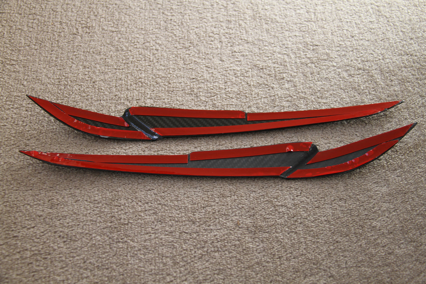 M Performance Style Dry Carbon Fibre Eyebrows Trim for BMW M3 G80/G81 / M4 G82/G83