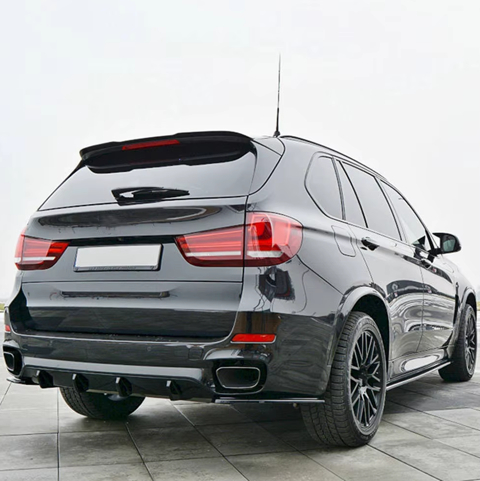 Rear Spoiler in Abs Gloss Black for BMW X5 G05 / F15 / E70 / E53