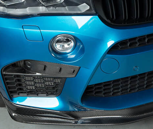 Pre Pegged Dry Carbon Fibre Air Vent Grill Cover