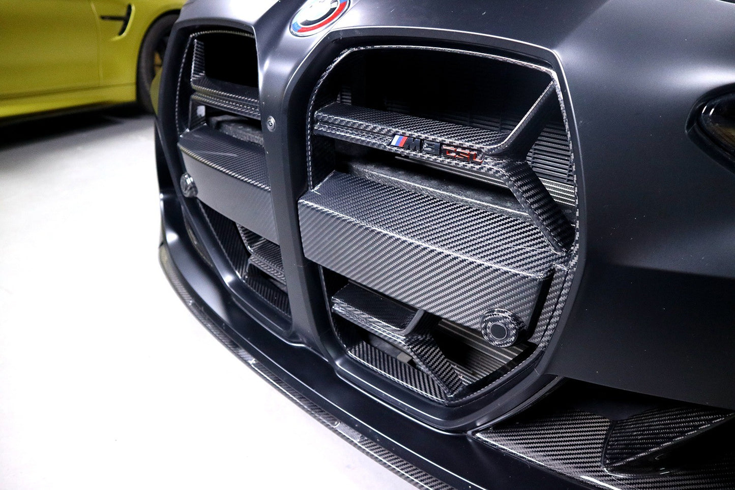 CSL Style Pre Pregged Dry Carbon Grille for BMW M3 G80/G81 / M4 G82/G83