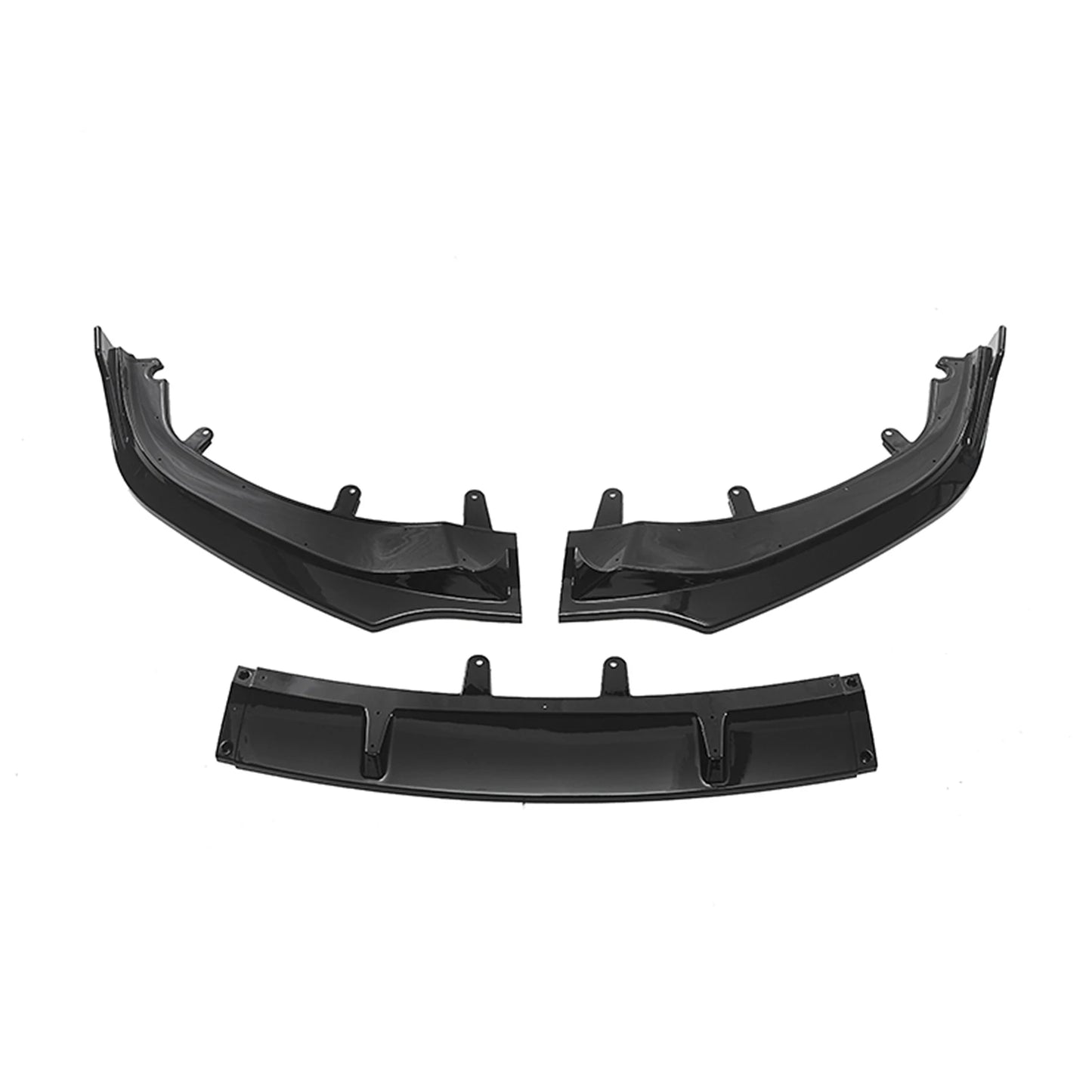 M Performance Style ABS Front Lip in Gloss Black for BMW 8 Series G14/G15/G16