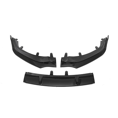 M Performance Style ABS Front Lip in Gloss Black for BMW 8 Series G14/G15/G16