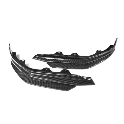 Pre Pegged Dry Carbon Fibre M Performance Style Front Lip for BMW 3 Series G20 Pre LCI 2019-2022