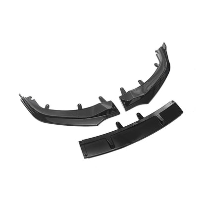 M Performance Style ABS Front Lip in Gloss Black for BMW 8 Series G14/G15/G16