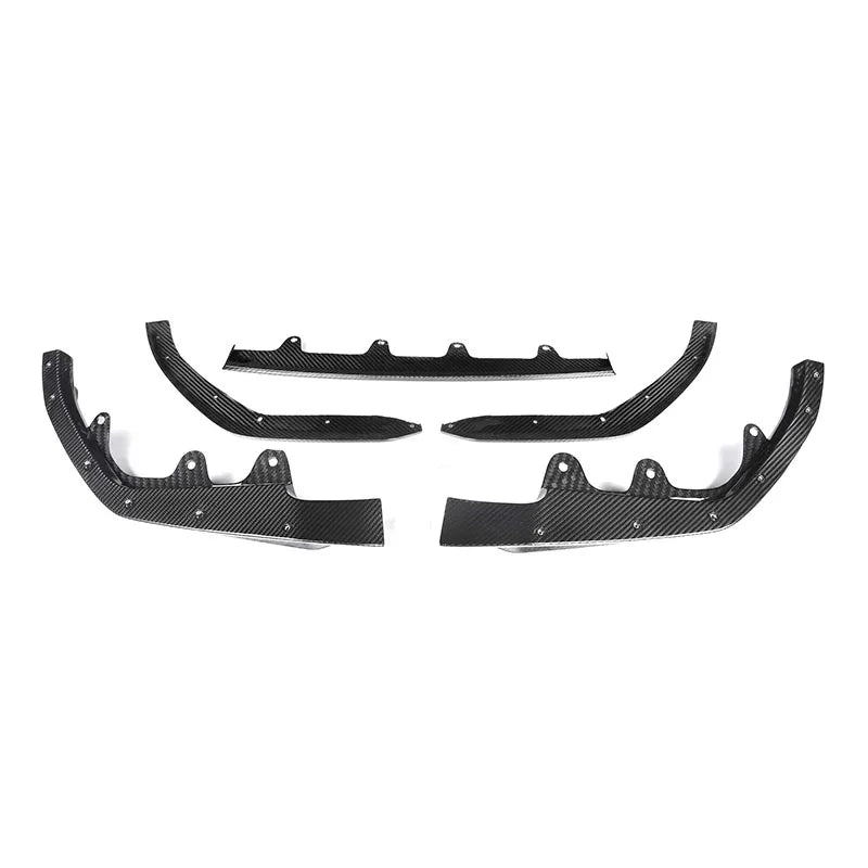 Pre Pegged Dry Carbon Fibre M Performance Style Front Lip for BMW 3 Series G20 Pre LCI 2019-2022