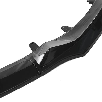 M Performance Style ABS Front Lip in Gloss Black for BMW 8 Series G14/G15/G16