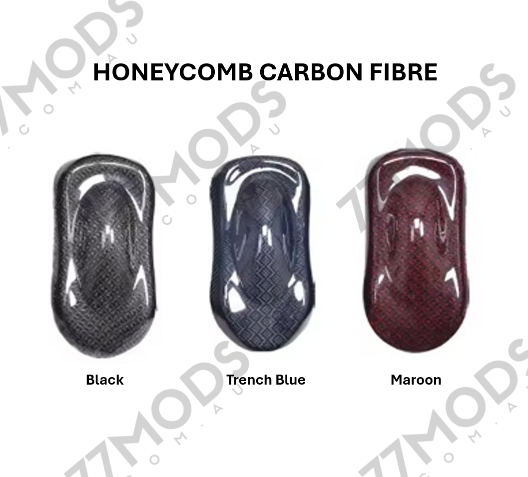 77MODS BMW M Style Customisable Carbon Fibre / Alcantara / LED Steering Wheel