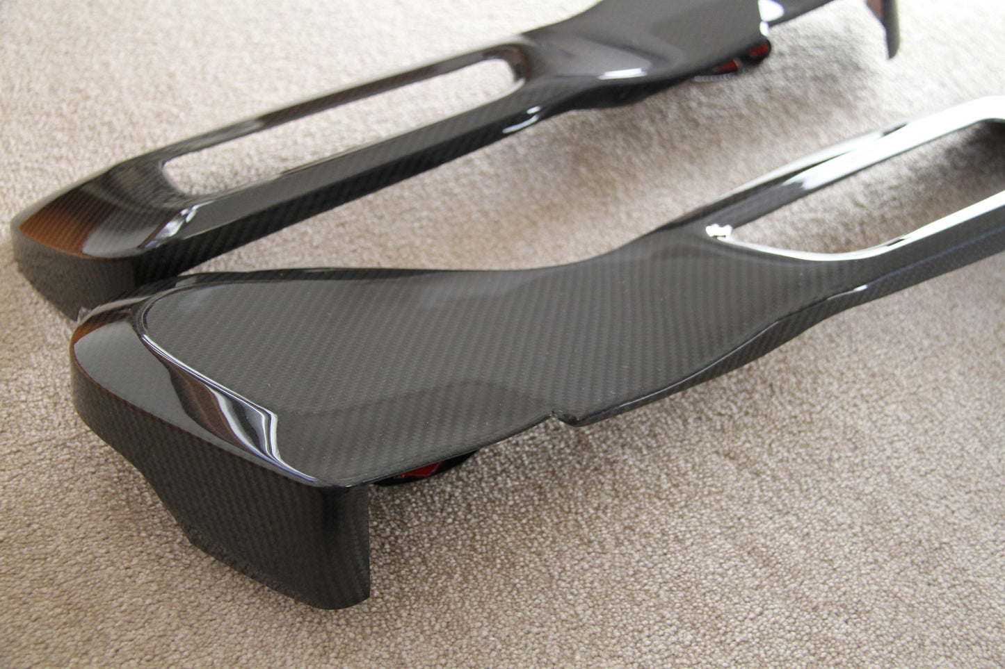 OEM Style Dry Carbon Fibre Side Seat Covers Trim for BMW M3 G80/G81 / M4 G82/G83