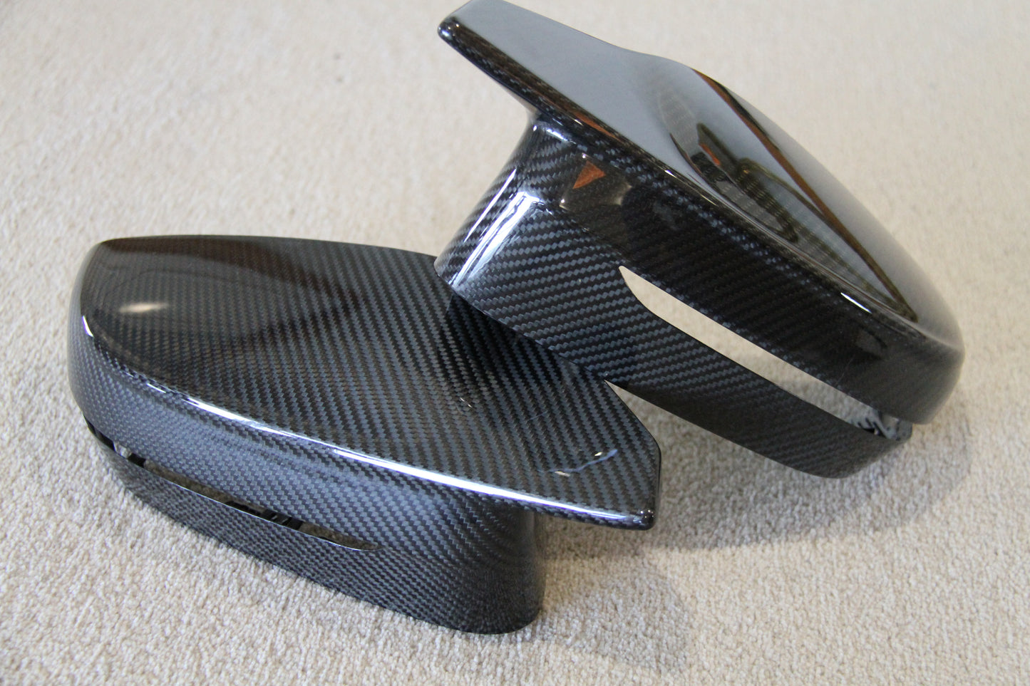M-Performance Style Pre Pregged Dry Carbon Fiber Mirrors Caps for BMW M2 G87 / M3 G80 G81 / M4 G82 G83 20+