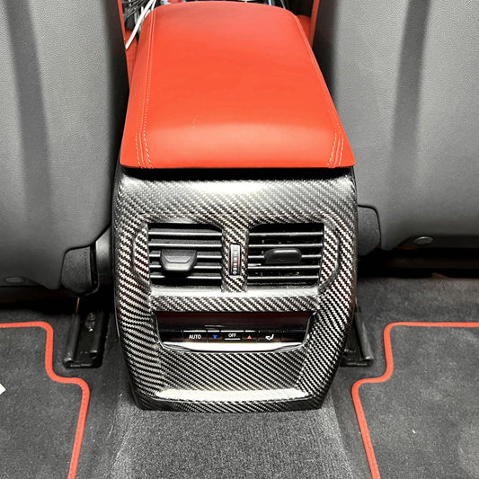 Rear Aircon Dry Carbon Fibre Vent Cover Trim for BMW M3 G80/G81 / M4 G82/G83