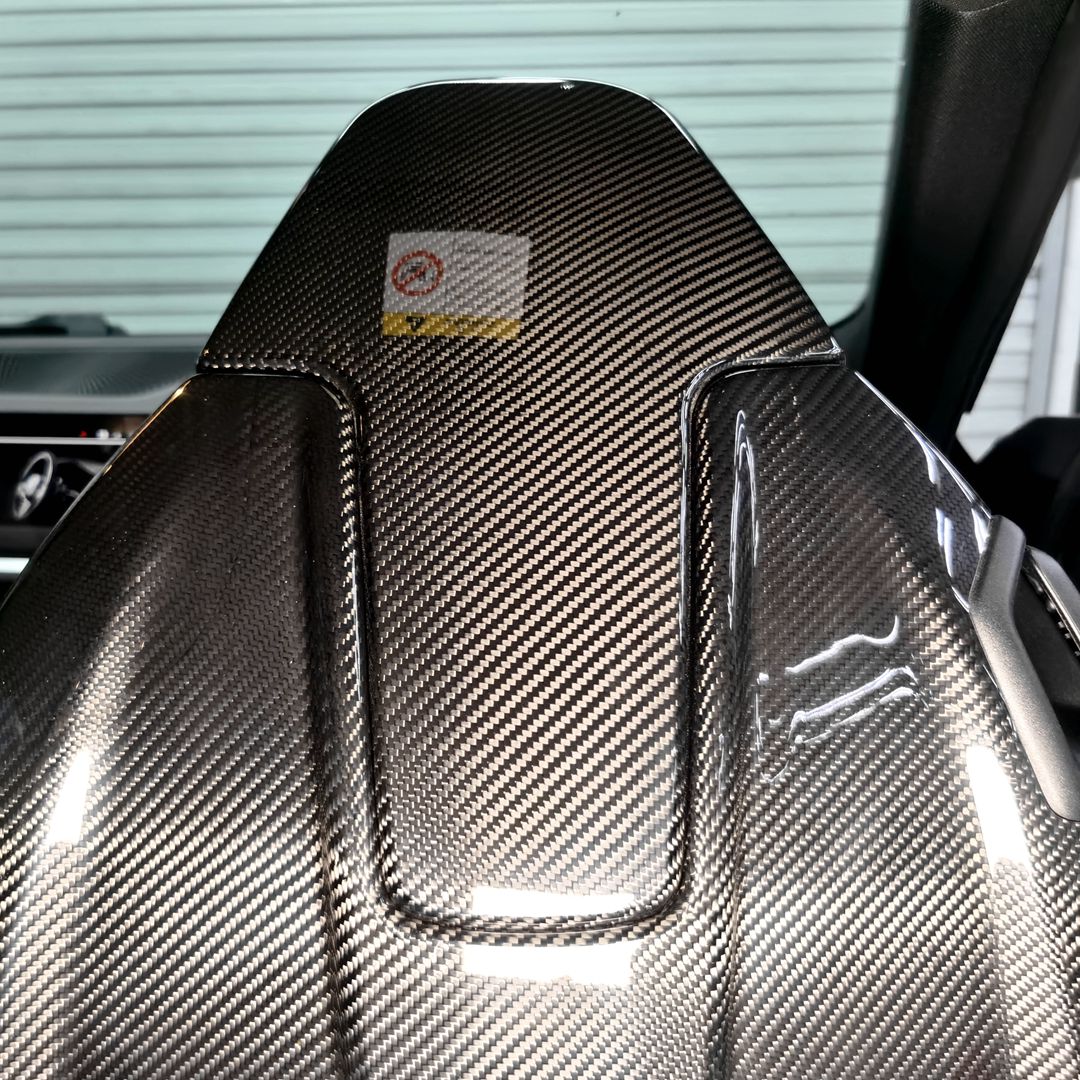 OEM Style Dry Carbon Fibre Front Back Seat Cover for BMW 2 Series G42 / M3 G80/G81 / M4 G82/G83 / M8 F91/F92/F93 / X3M F97 / X4M F98