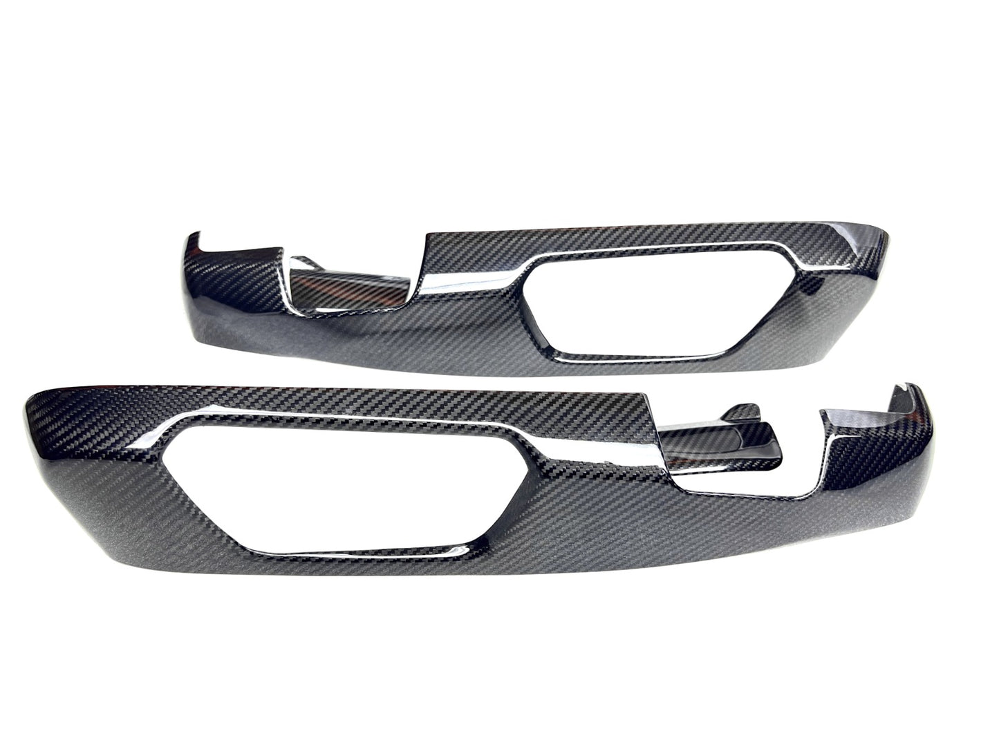 OEM Style Dry Carbon Fibre Side Seat Covers Trim for BMW M3 F80 / M4 F82/F83
