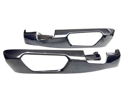 OEM Style Dry Carbon Fibre Side Seat Covers Trim for BMW M3 F80 / M4 F82/F83