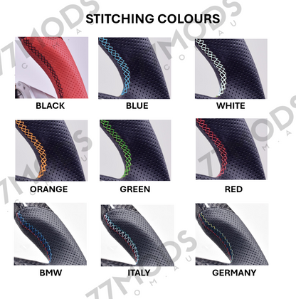 77MODS BMW M Style Customisable Carbon Fibre / Alcantara / LED Steering Wheel