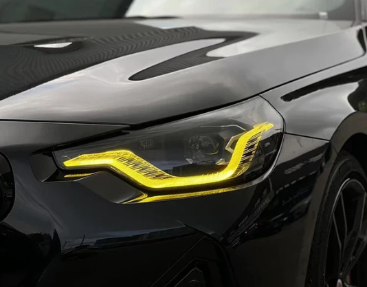 CSL Style Yellow DRL for BMW 2 Series  G42 / M2 G87