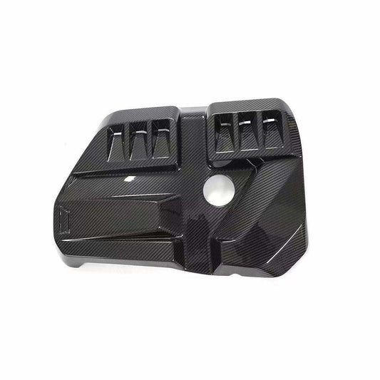 OEM Style Pre Pregged Dry Carbon Engine Cover For BMW M2 G87 / M3 G80/G81 / M4 G82/G83 20+
