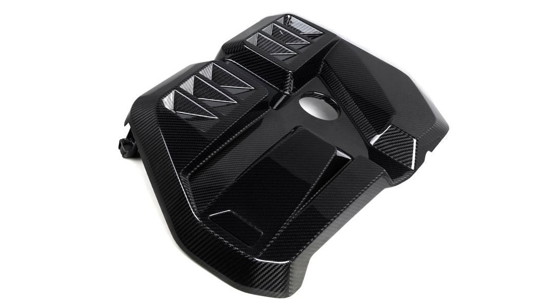 OEM Style Pre Pregged Dry Carbon Engine Cover For BMW M2 G87 / M3 G80/G81 / M4 G82/G83 20+