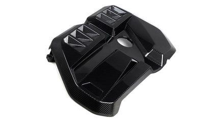 OEM Style Pre Pregged Dry Carbon Engine Cover For BMW M2 G87 / M3 G80/G81 / M4 G82/G83 20+