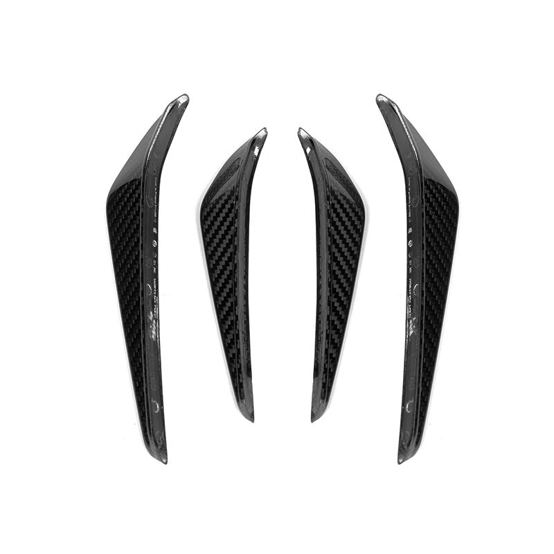 M Style Dry Carbon Fibre Front Canards for BMW M3 G80/G81 / M4 G82/G83