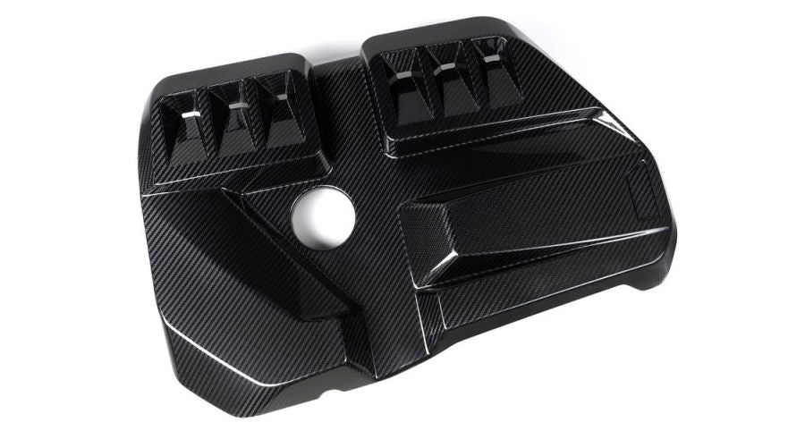 OEM Style Pre Pregged Dry Carbon Engine Cover For BMW M2 G87 / M3 G80/G81 / M4 G82/G83 20+