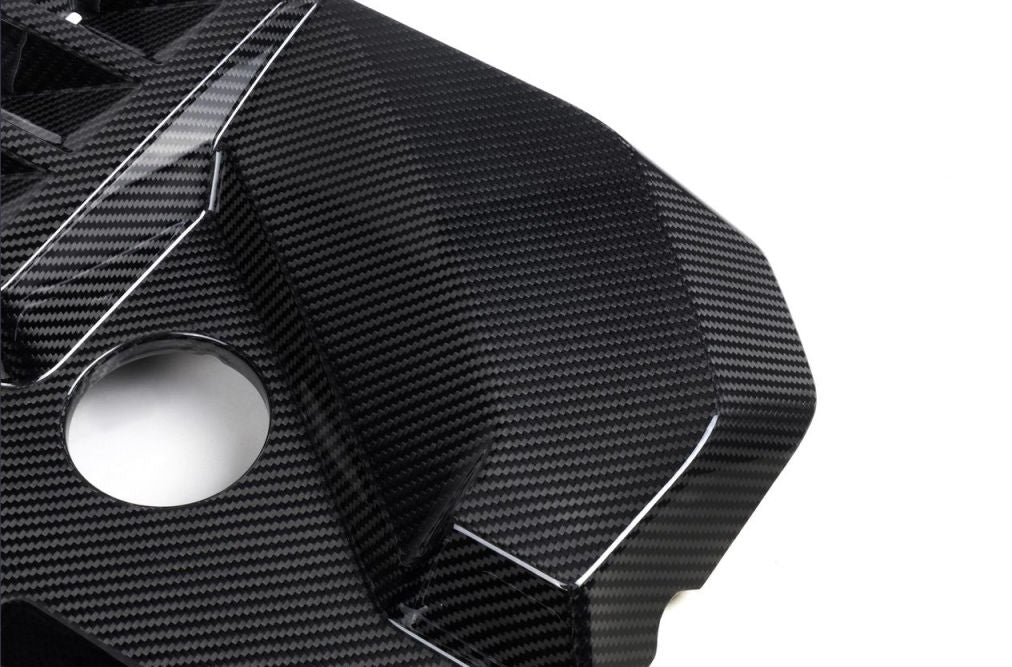 OEM Style Pre Pregged Dry Carbon Engine Cover For BMW M2 G87 / M3 G80/G81 / M4 G82/G83 20+