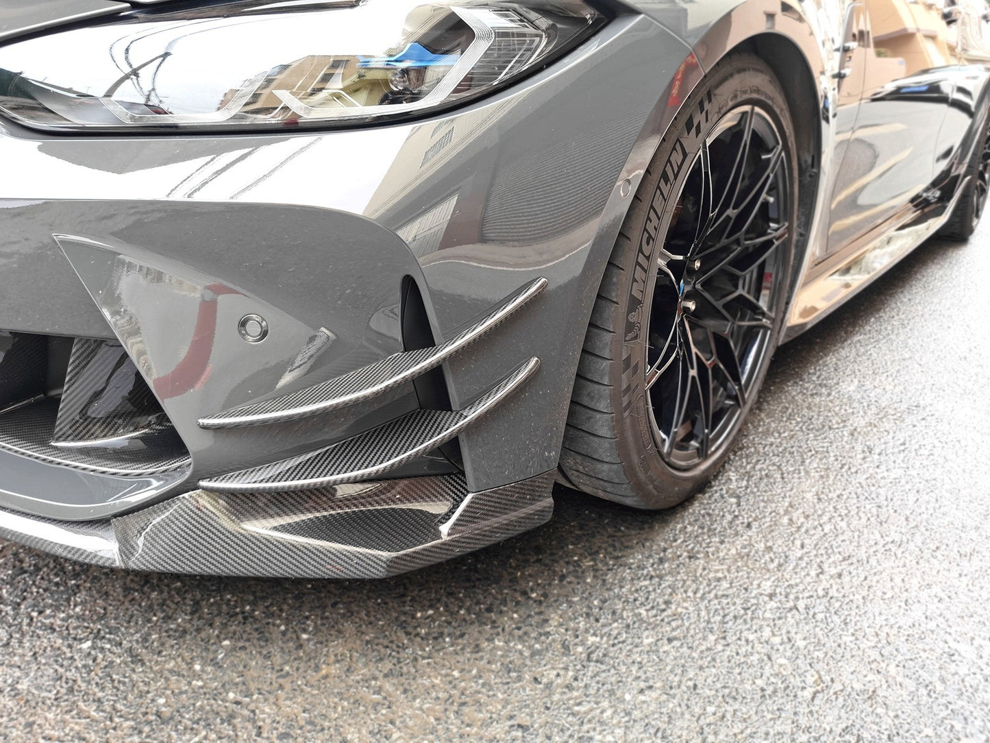 Dry Carbon Front Canards for BMW M3 G80/G81 / M4 G82/G83