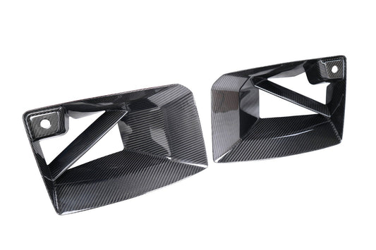 M Performance Style Pre Pregged Dry Carbon Fibre Front Intake Ducts for BMW M2 G87 23+