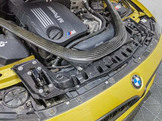 OEM Style Dry Carbon Fibre Cooling Slam Panel for BMW M3 F80 / M4 F82/F83